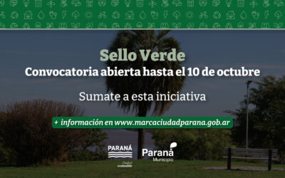 Marca Paraná abre la convocatoria al Sello Verde de distinción