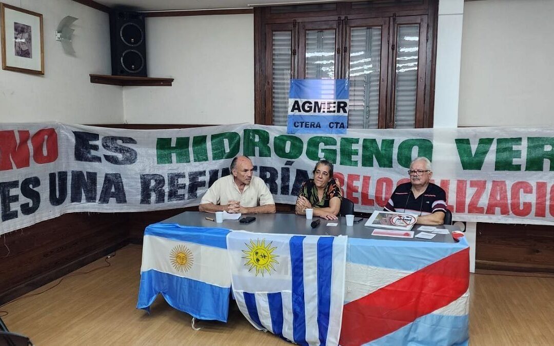 Multisectorial Somos Ambiente: «La relocalización de la planta de hidrógeno es una lucha por la soberanía»