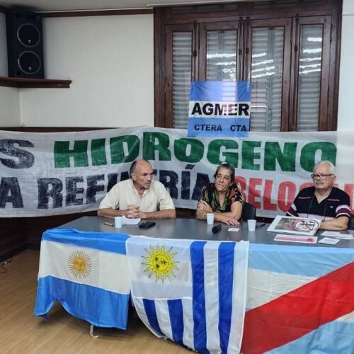 Multisectorial Somos Ambiente: «La relocalización de la planta de hidrógeno es una lucha por la soberanía»