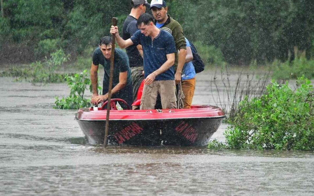 Siembra desmonte, cosecharás inundación: El Impenetrable bajo agua.